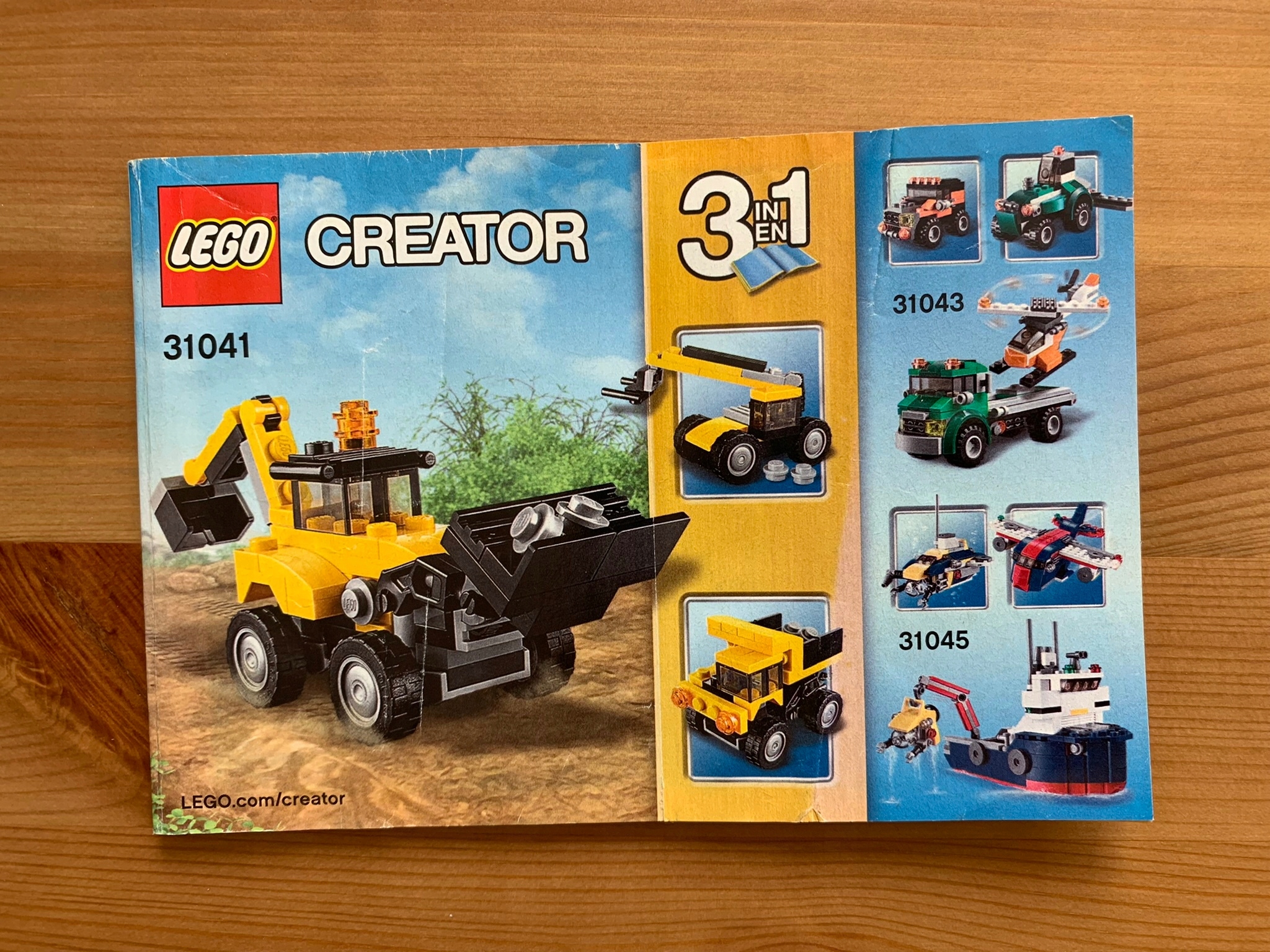 LEGO 31041 - instrukcja