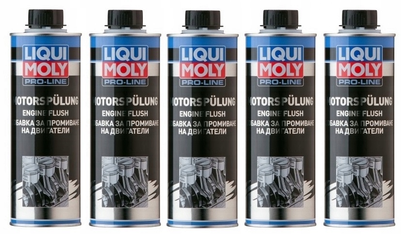 5X Płukanka Silnika dodatek do oleju Liqui Moly Pro Motorspulung 2662 500ml