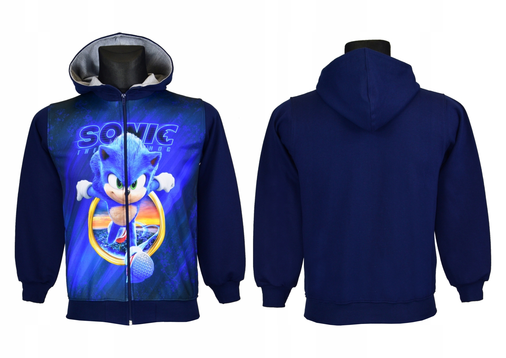 

bluza Sonic rozpinana kaptur A30 rozmiar 134