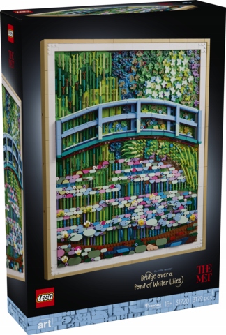 Lego Art Claude Monet Most Přes Rybník S Lekníny 31220