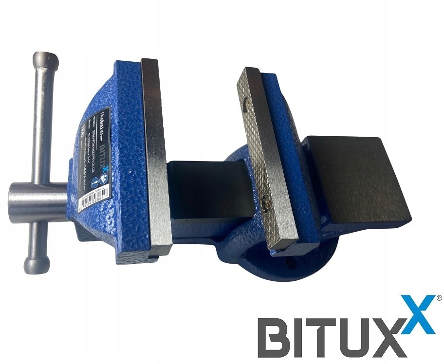 Litinový zámečnický svěrák 100 mm Bituxx Stolní dílenský