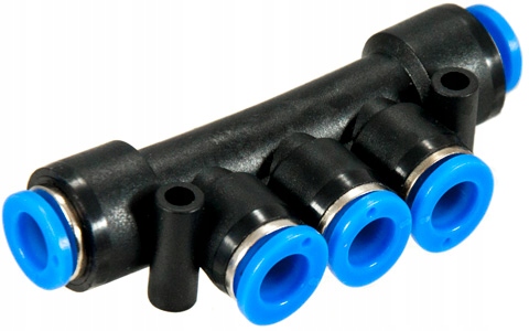 

Złączka Auto rozdzielacz wtykowy 2x 8mm 3x 6mm