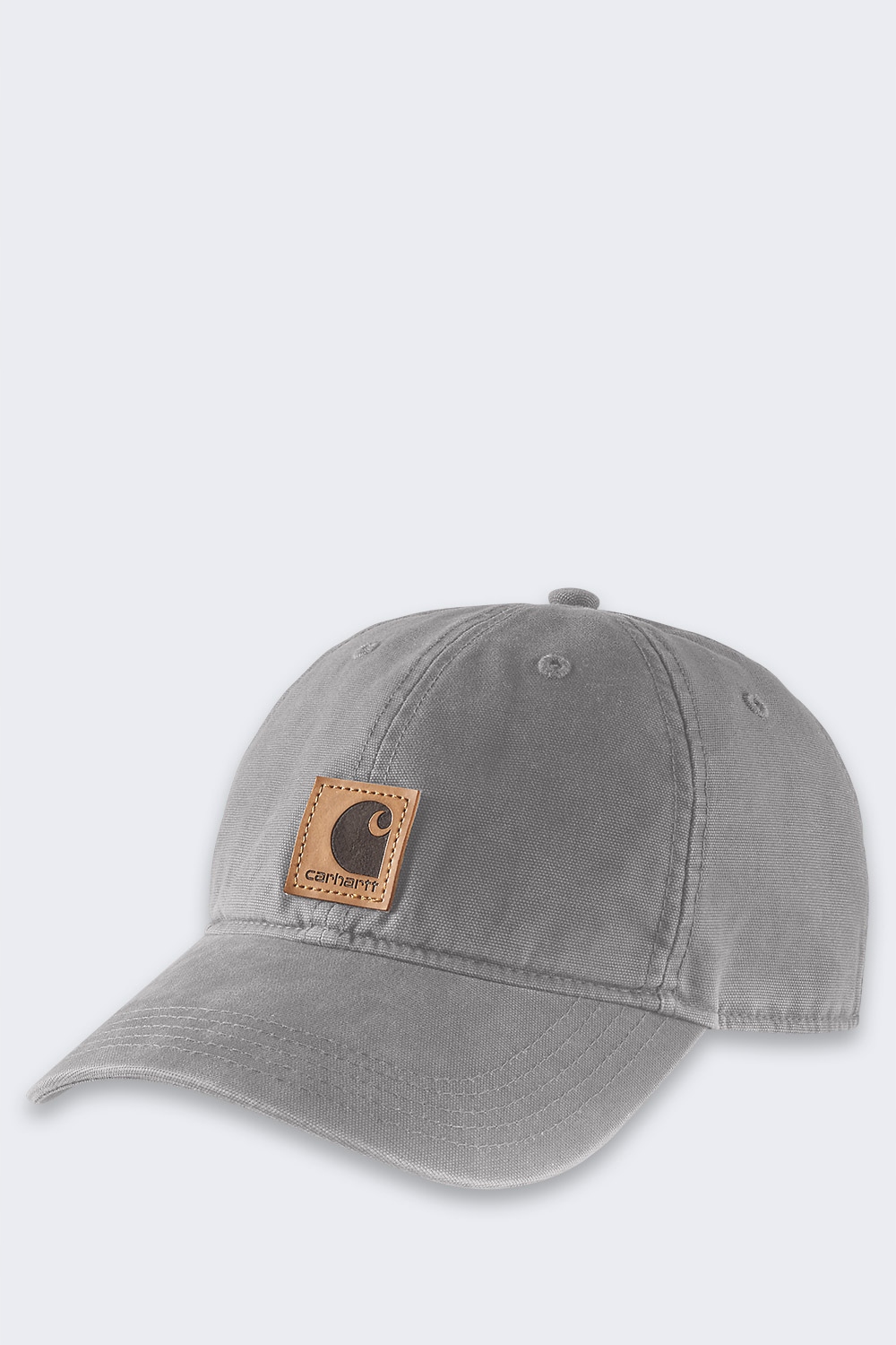 Czapka z daszkiem Carhartt Canvas Cap With Carhartt Label asphalt