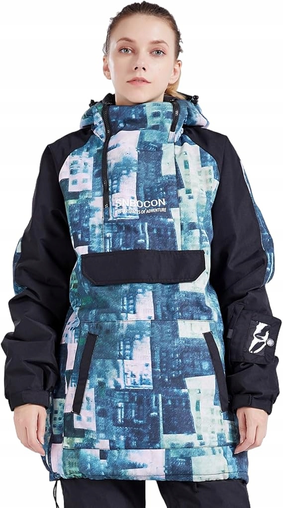 Damska Zimowa Kurtka Narciarska Bluza Snowboardowa Bluemagic Rozmiar Xs