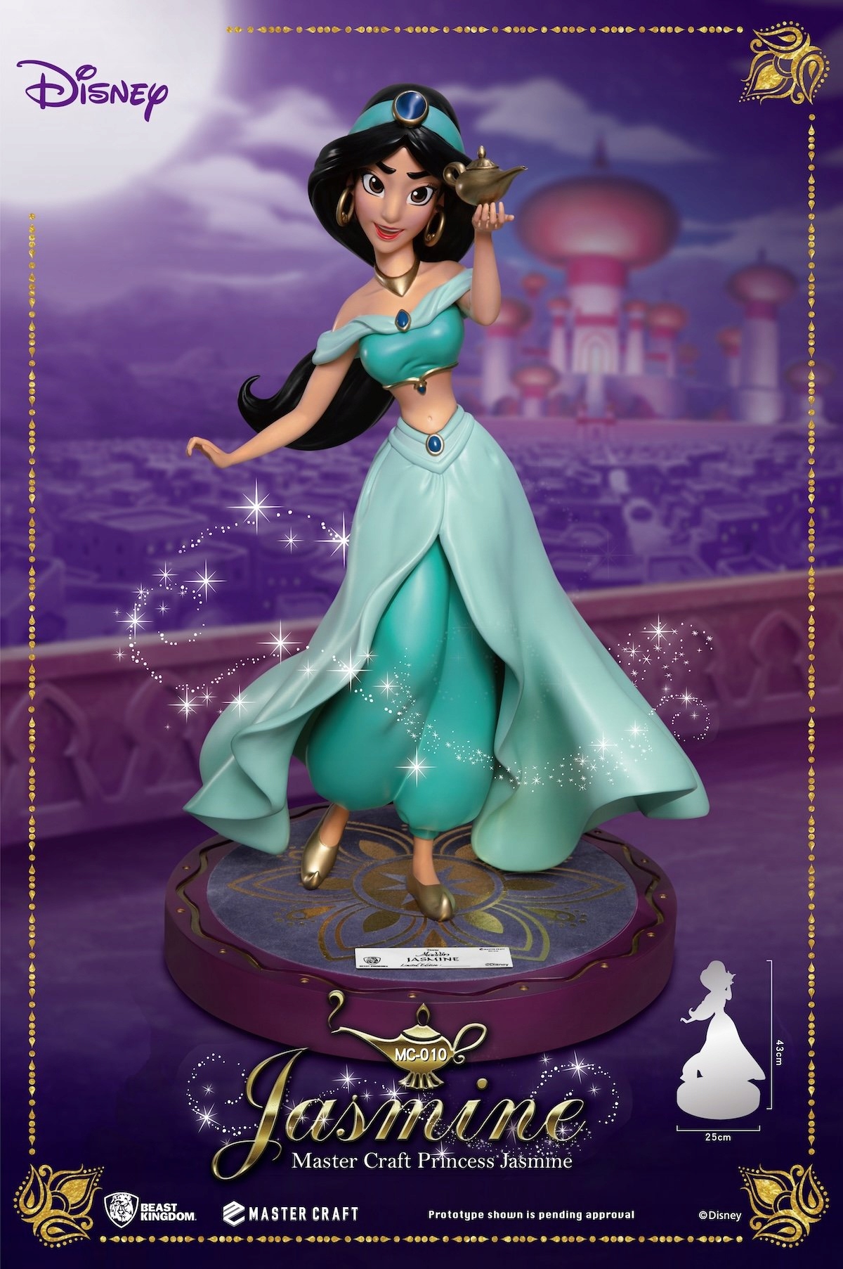 Disney Aladdin Jasmine Soška mistra řemesel 43 cm