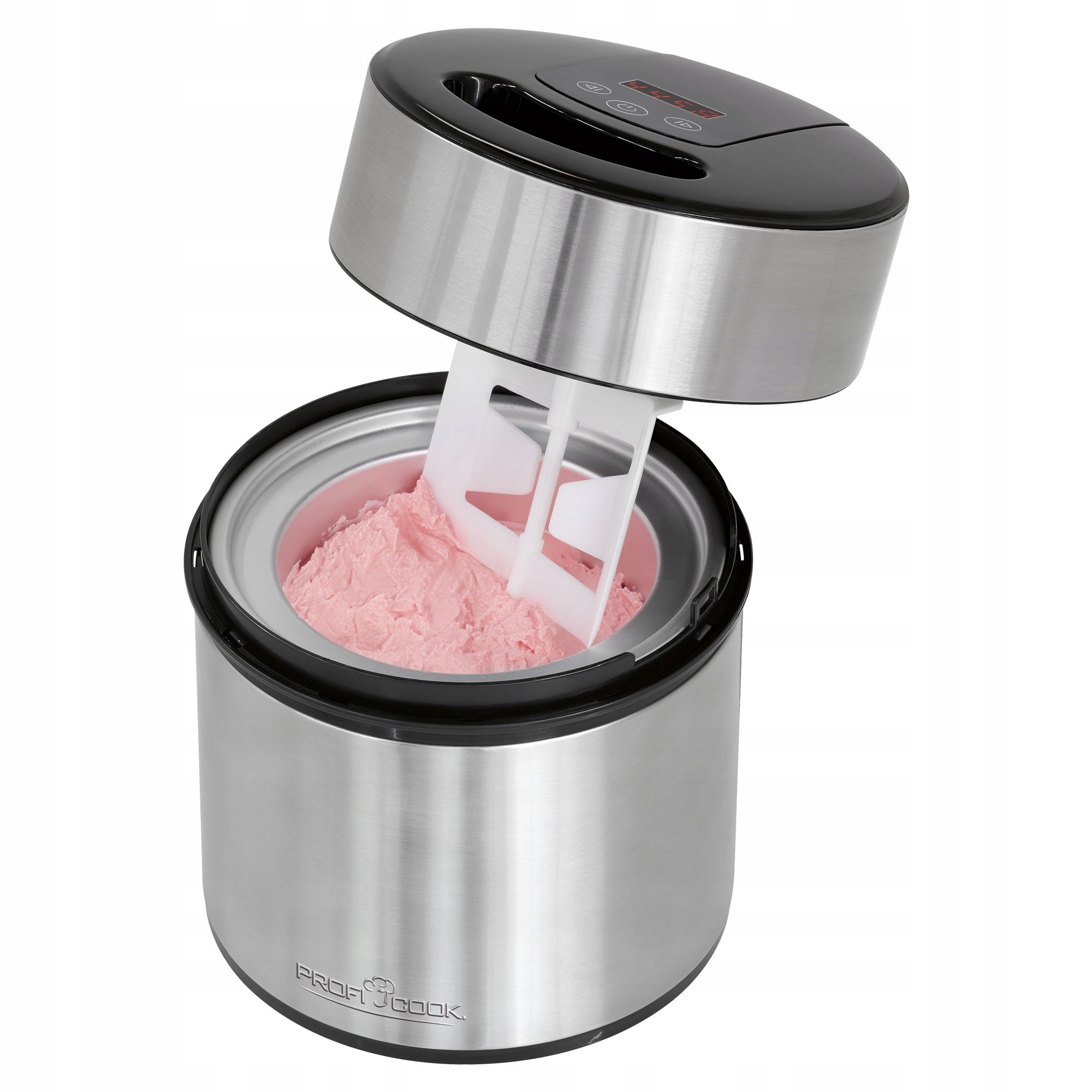 MASZYNA DO WYROBU LODÓW, AUTOMAT DOMOWA LODZIARKA PROFICOOK Rodzaj urządzenie do lodów