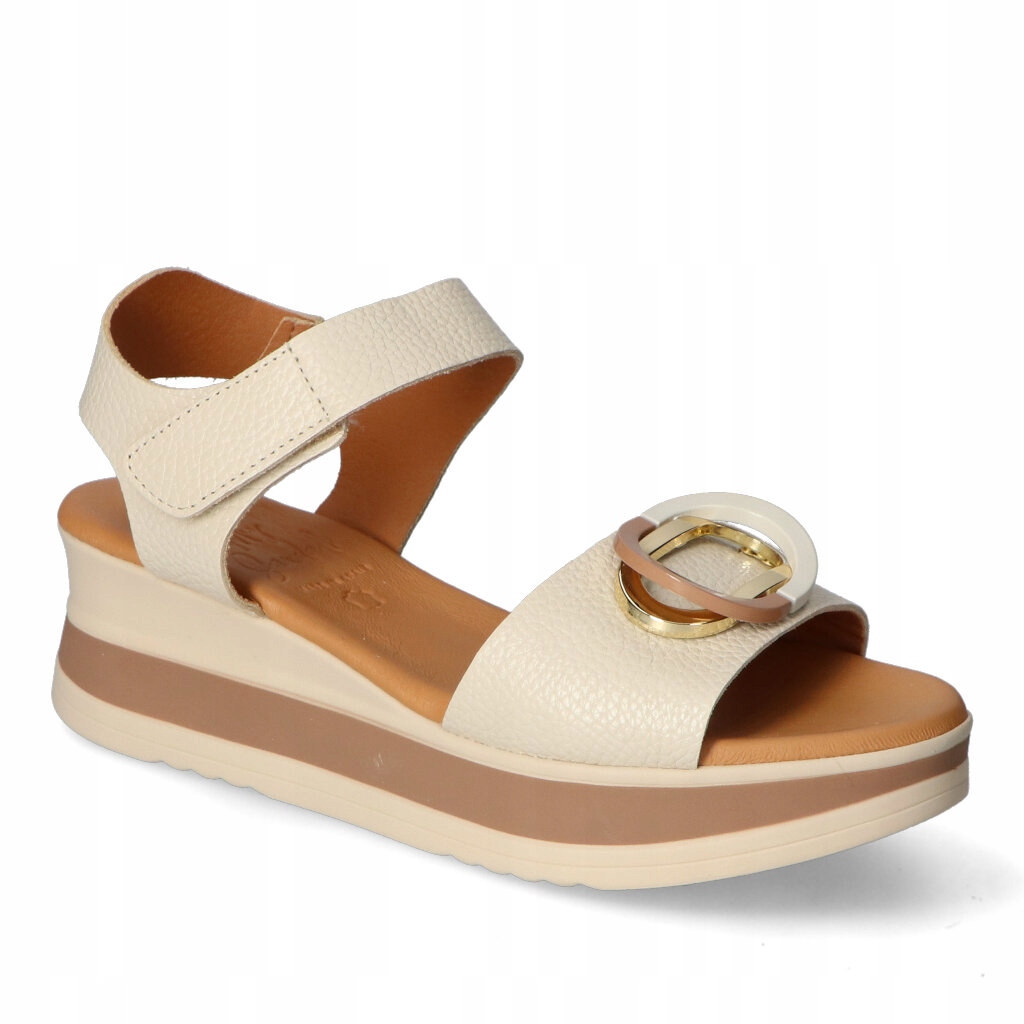 Sandály Oh my Sandals 5974/Hielo Béžová lico 40