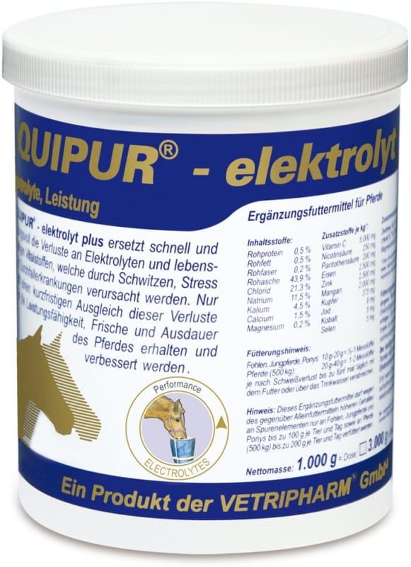 Equipur Elektrolyt Plus – wsparcie nawodnienia dla koni horse 1kg