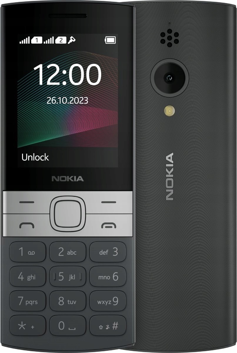 Telefon komórkowy Nokia 150 TA-1582 DualSim Czarny