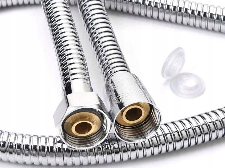 WĄŻ PRYSZNICOWY NATRYSKOWY DO PRYSZNICA CHROMOWANY Kod producenta Q12