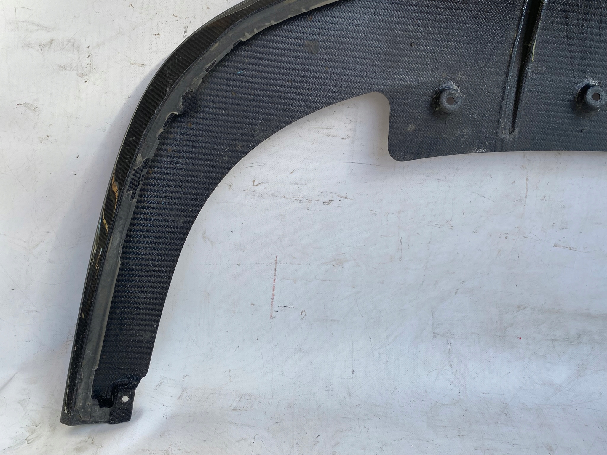 BENTLEY CONTINENTAL GT 3SD 18- bumper SPOILER diffuser CARBON rear part