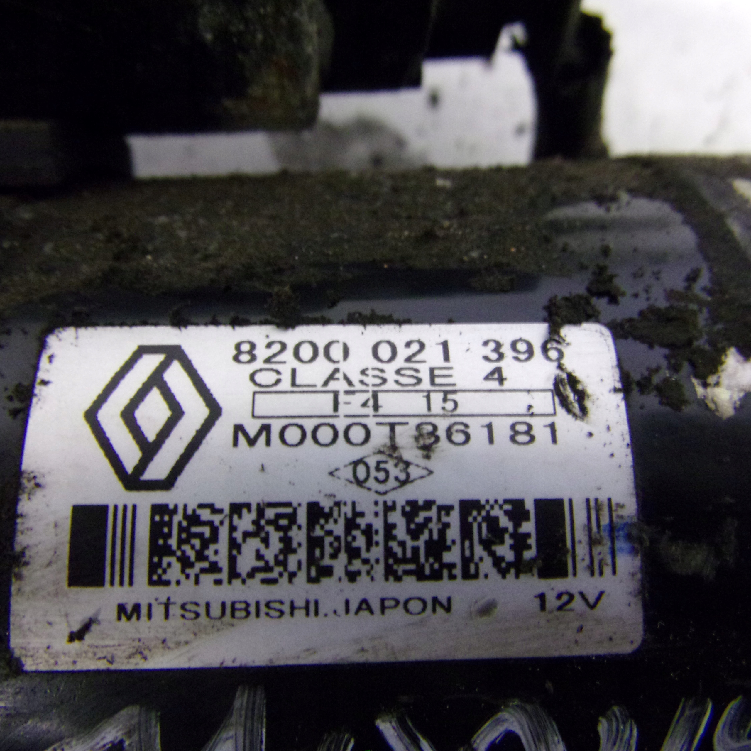 startér RENAULT MODUS 8200021396