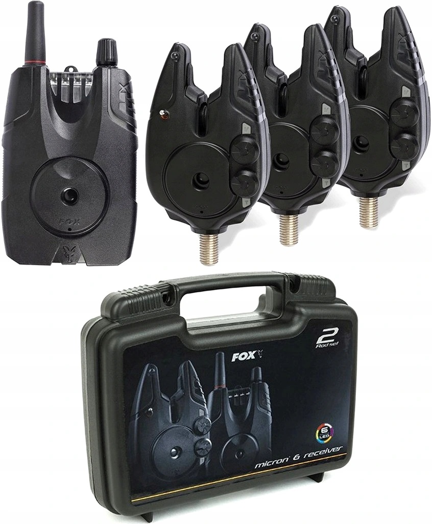 ZESTAW SYGNALIZATORÓW FOX MX MICRON 3 ROD SET 3+1 Kod producenta CEI192