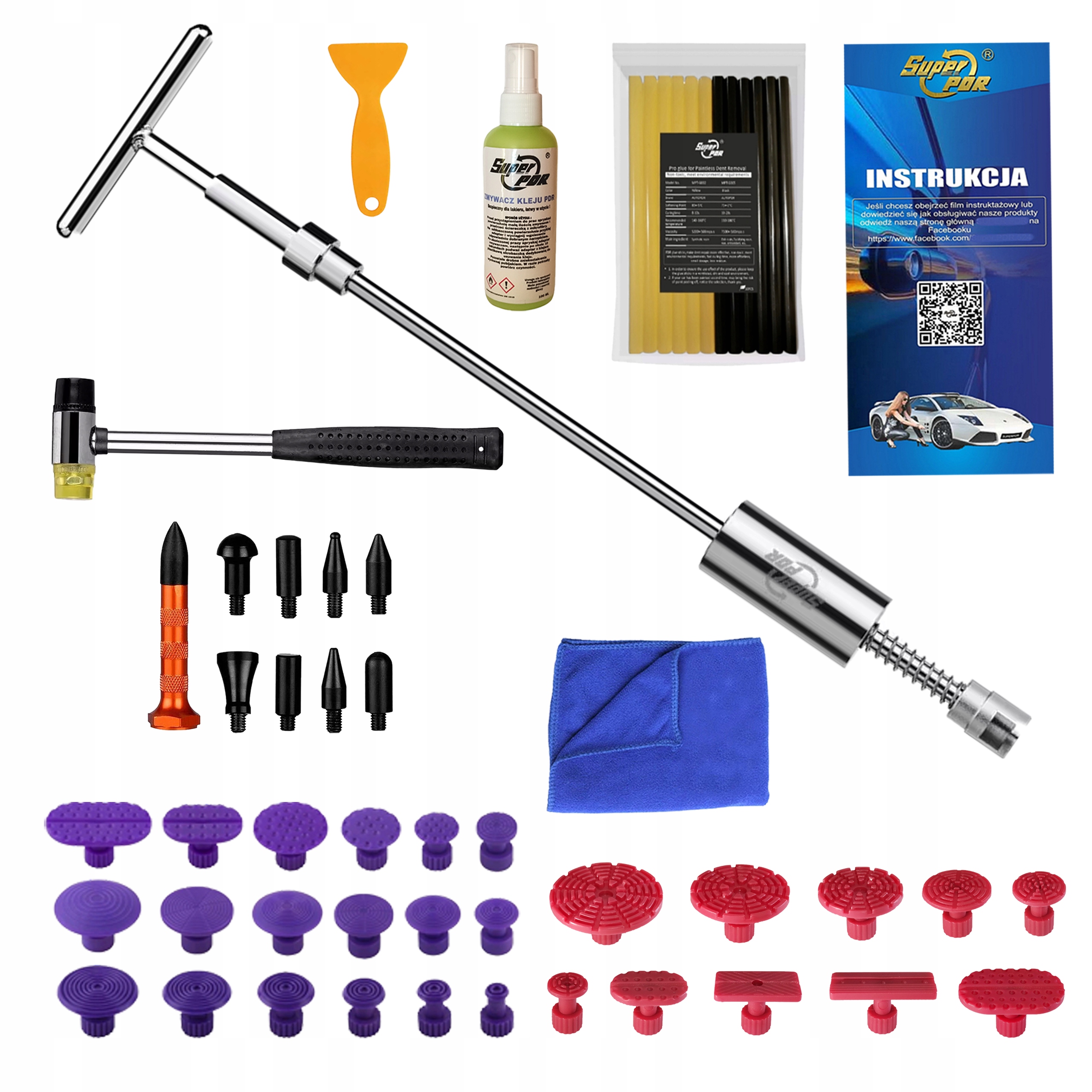 Set Pdr Setrvačné kladivo Odstraňovač