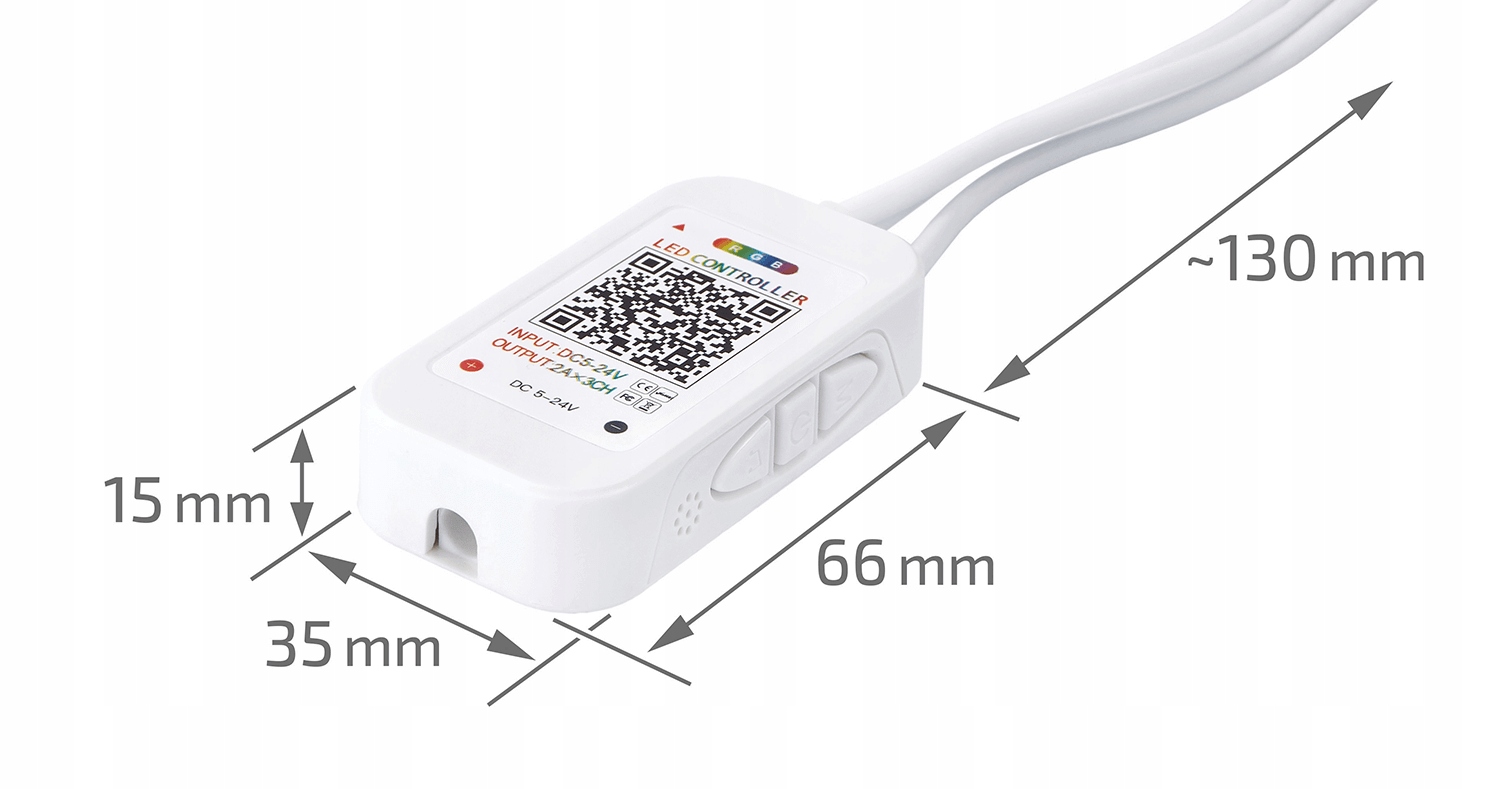 Sterownik Kontroler do taśmy LED RGB BLUETOOTH EAN (GTIN) 5903178728231