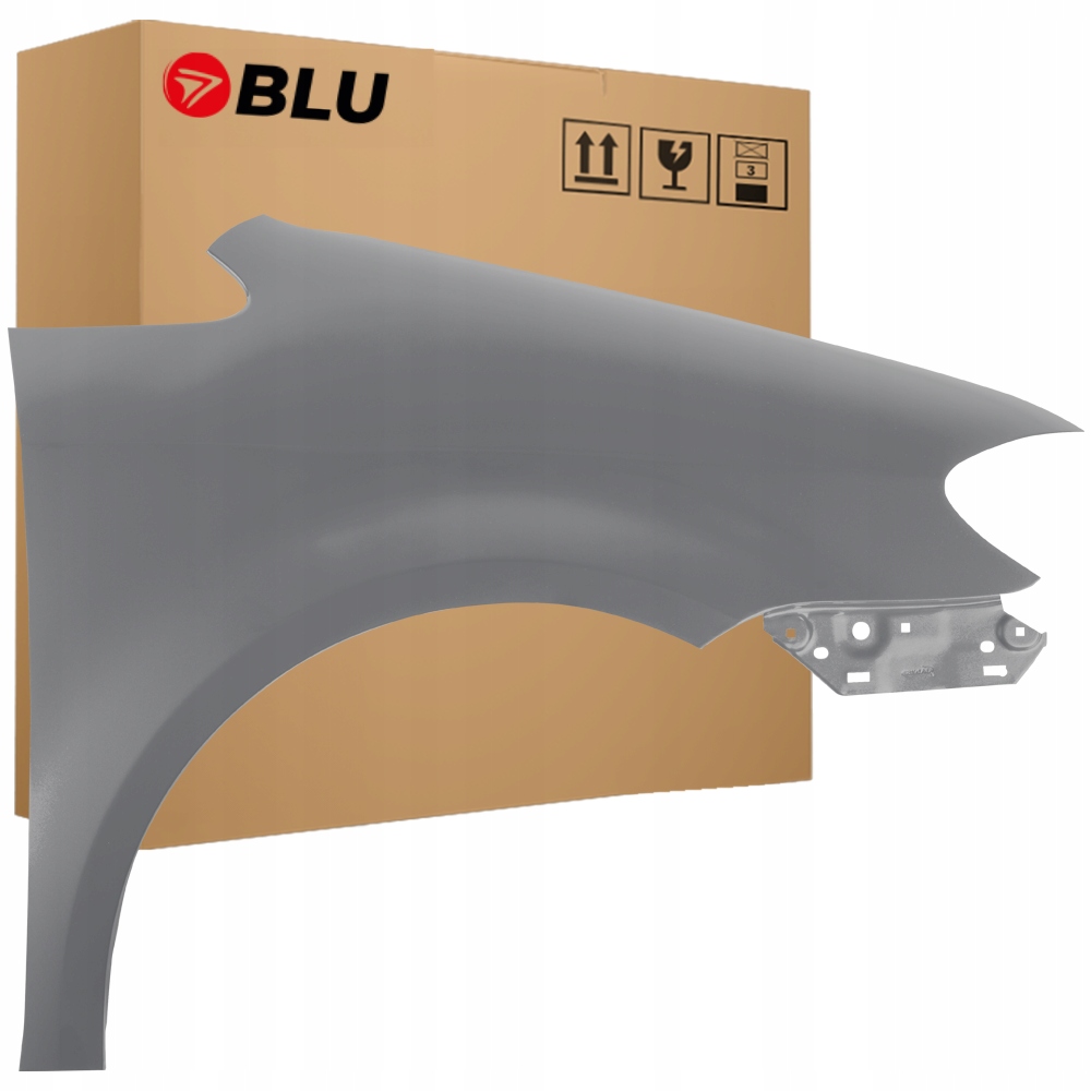 Blu Blatník Vw Touran 1T2 LD7S pravý šedý 07-10 přední