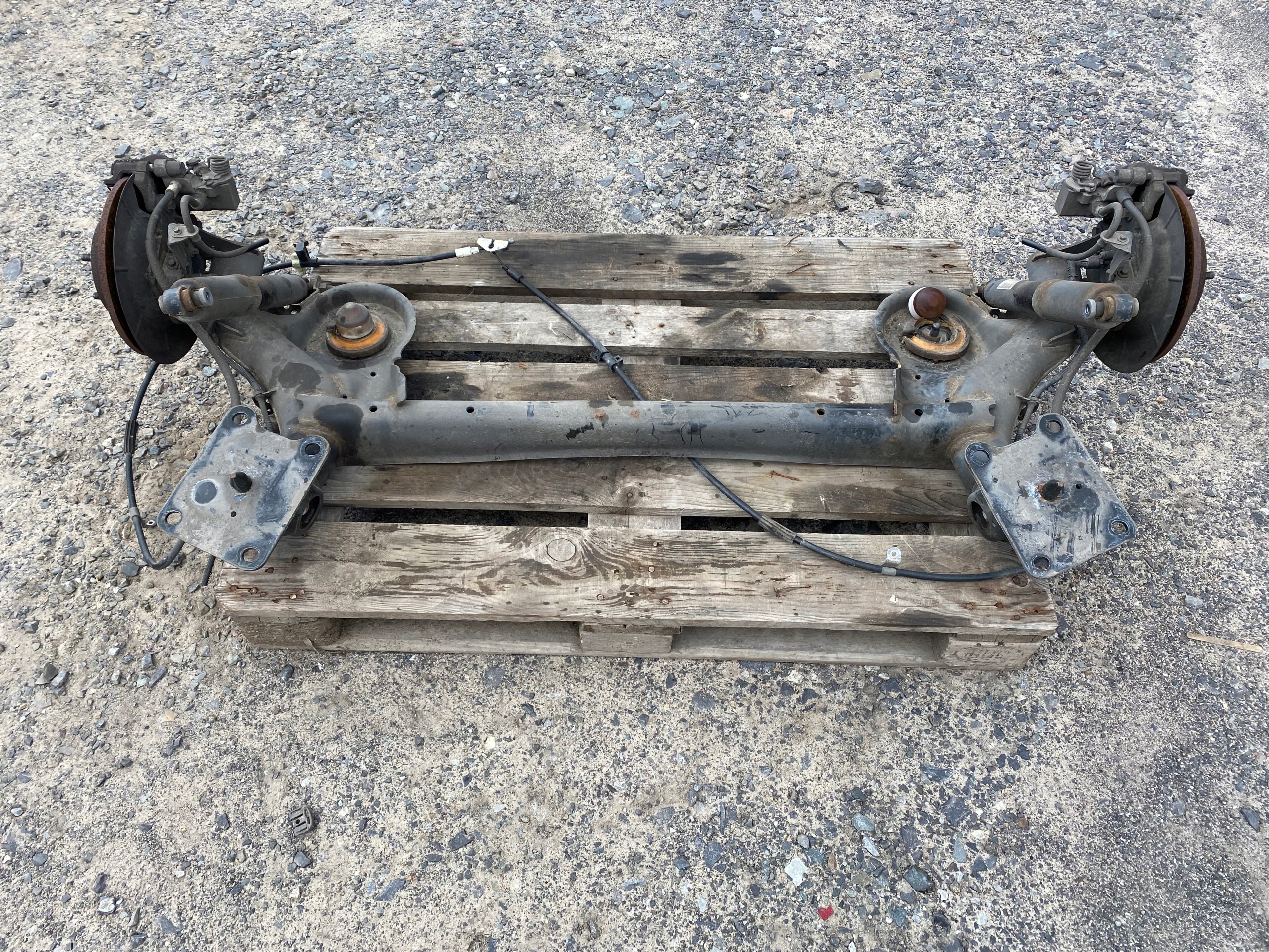 FORD TRANSIT CONNECT MK2 LIFT sususpension sider axis rear part