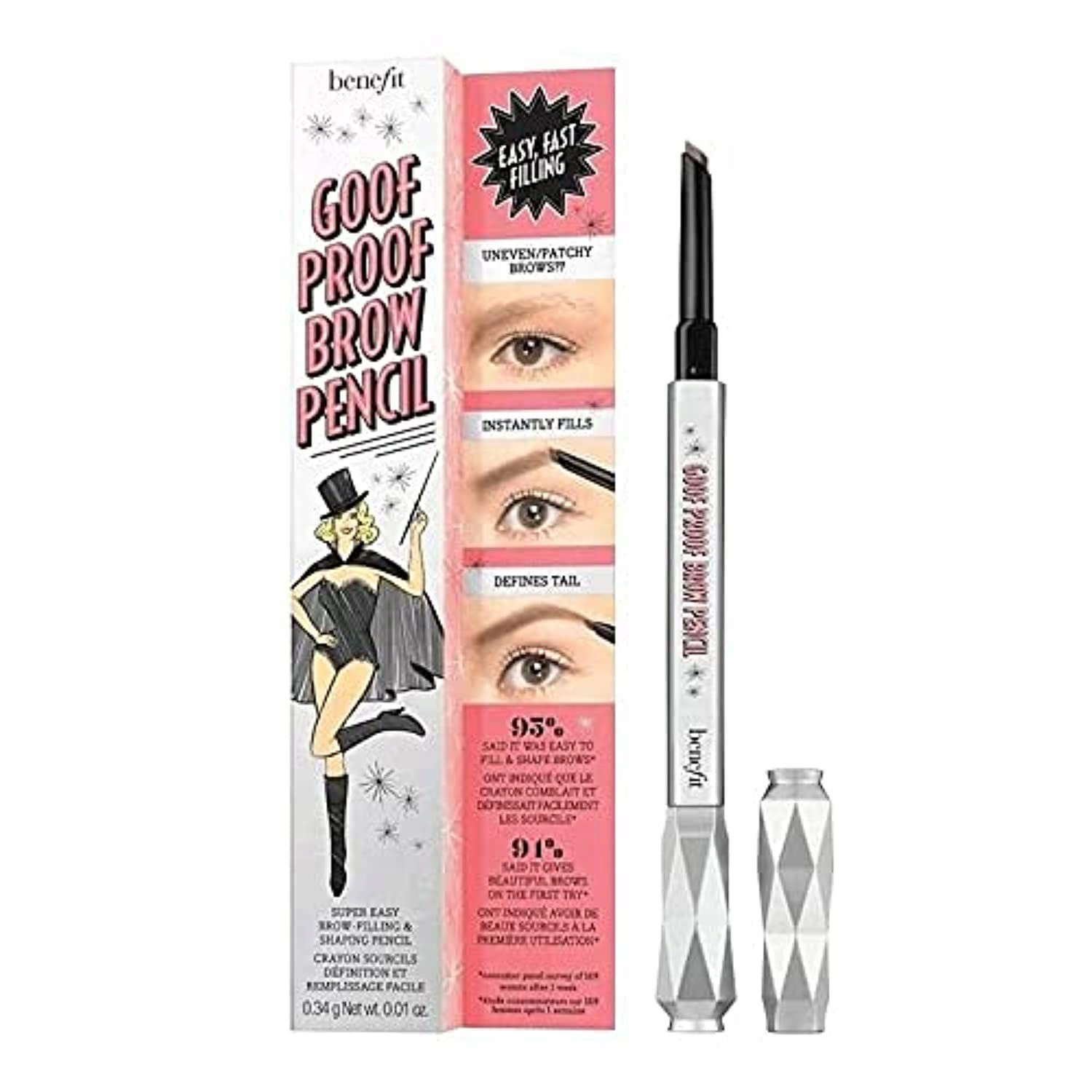 Benefit Goof Proof Getaway Duo Shade 03 Dárková Sada Na Obočí Pro Ženy