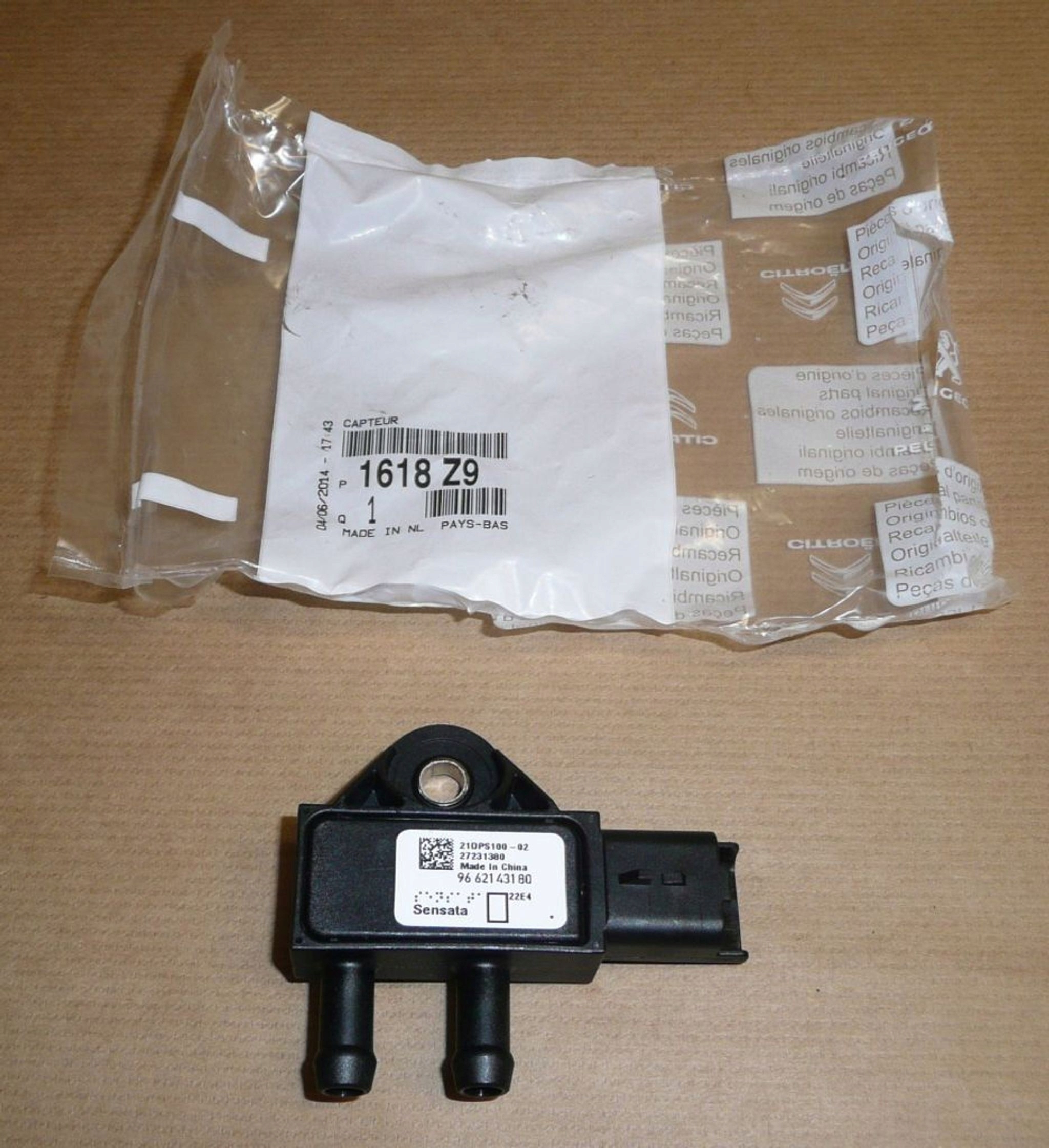 Senzor Tlaku Paliva P 207,301,208 1618.Z9