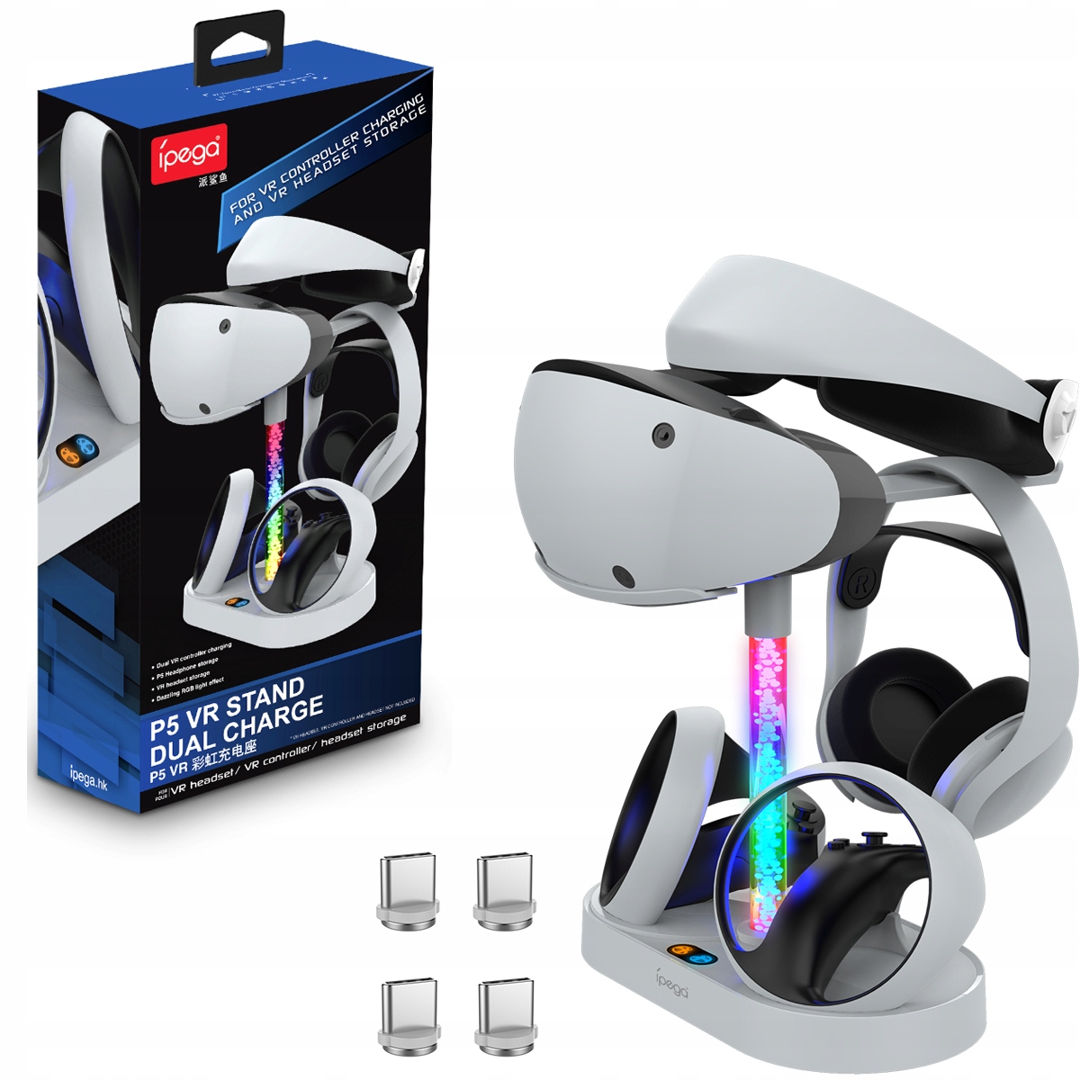 

iPega Podwójna Stacja Dokująca do PS5 Ps VR2 Rgb