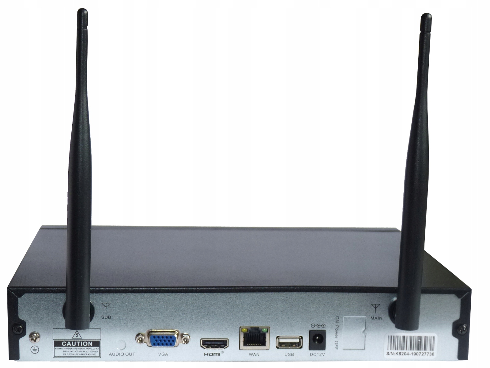 ZESTAW do monitoringu WIFI 2 kamery FULL HD 2 MPX Technologia IP