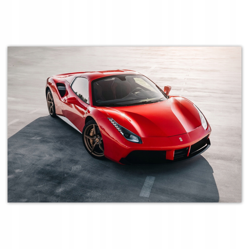 

Plakaty 120x80 Czerwone Ferrari 458 Italia