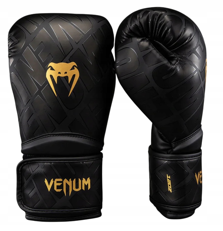 Venum Rękawice Bokserskie Contender 1.5 Xt 3D Black/Gold 14OZ