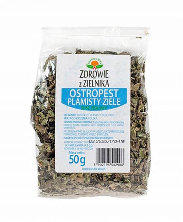 

Ostropest plamisty ziele Natura Wita 50g