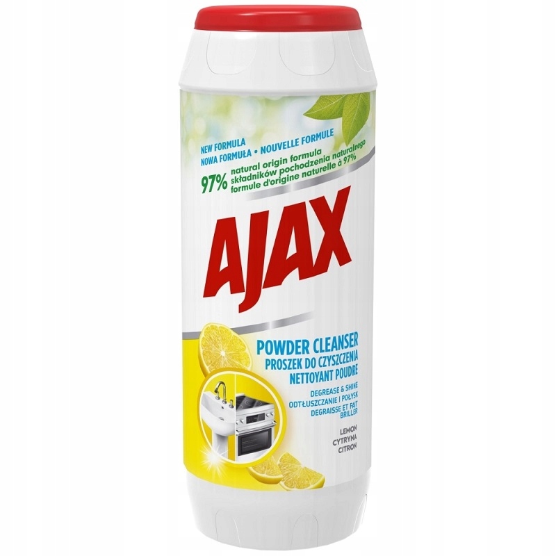 

Ajax Cytrynowy proszek do czyszczenia 450g