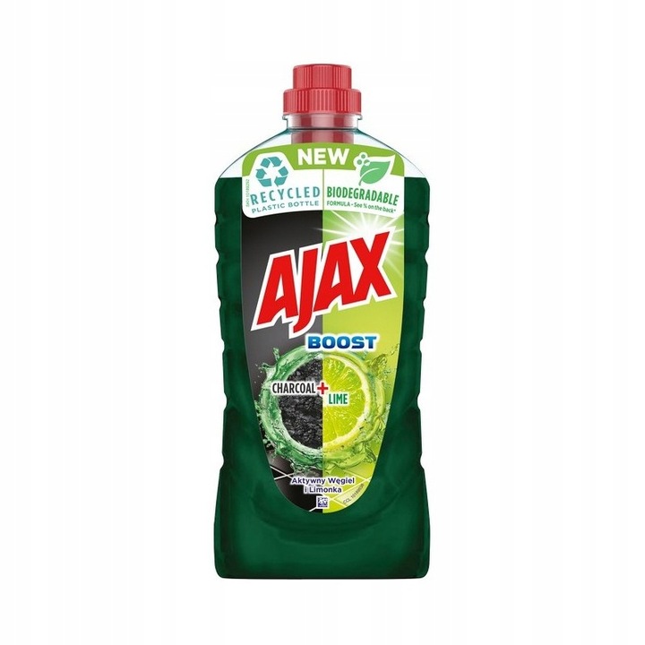 

Ajax Płyn Uniwersalny Boost Charcoal & Lime 1L