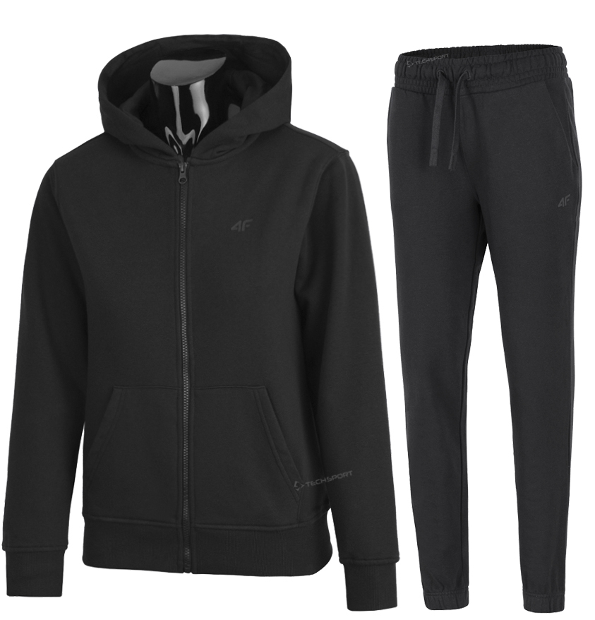 4F Damski Dres Bawełna Komplet Bluza Spodnie rozm L