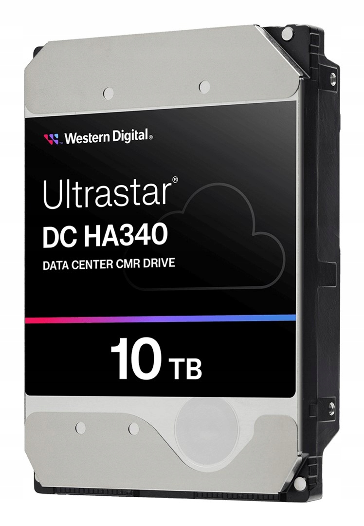 HDD Server WD ULTRASTAR DC HA340 (3.5'', 10TB, 256MB, 7200RPM, SATA 6Gb/s) — 3