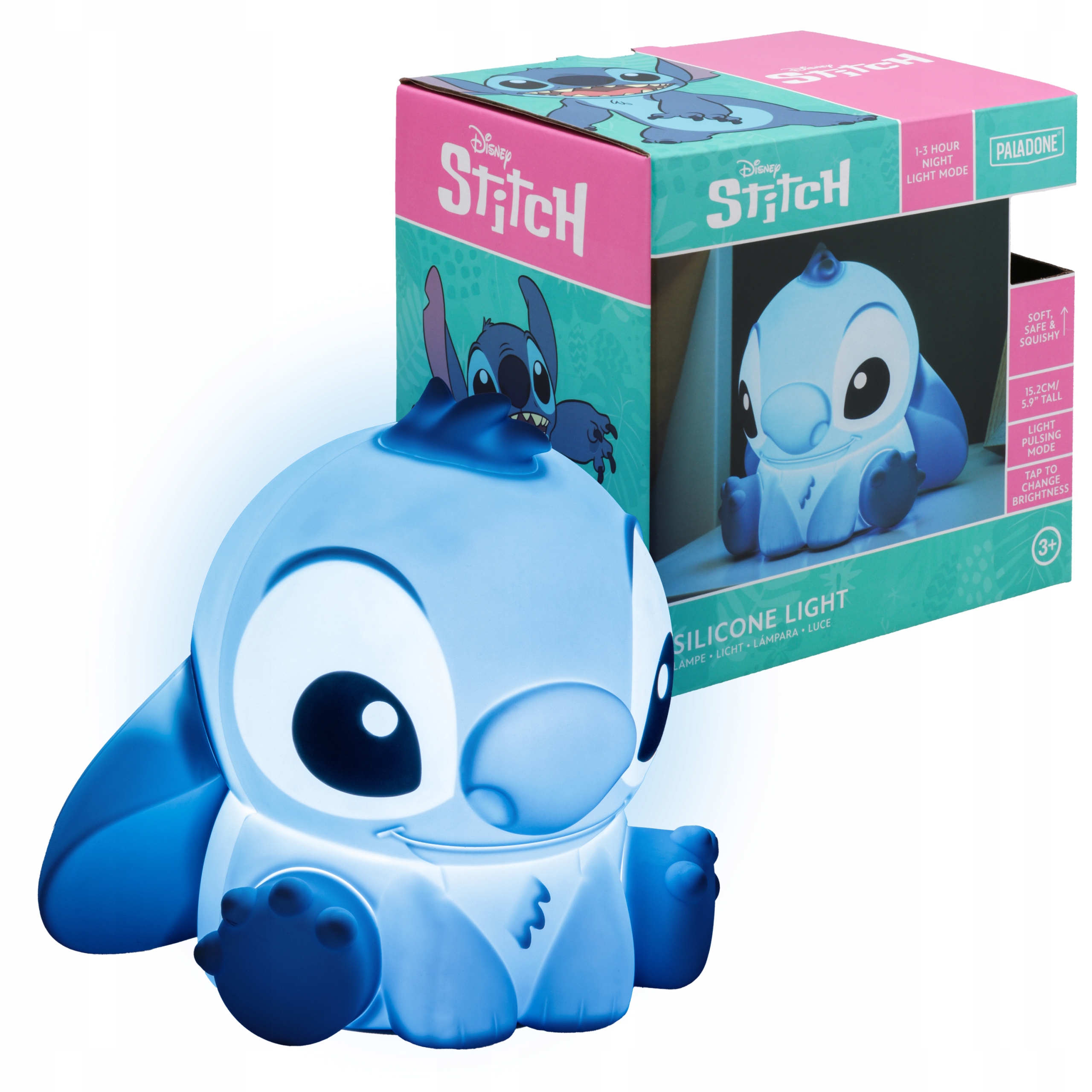 Noční Lampa Silikonová Stitch Disney