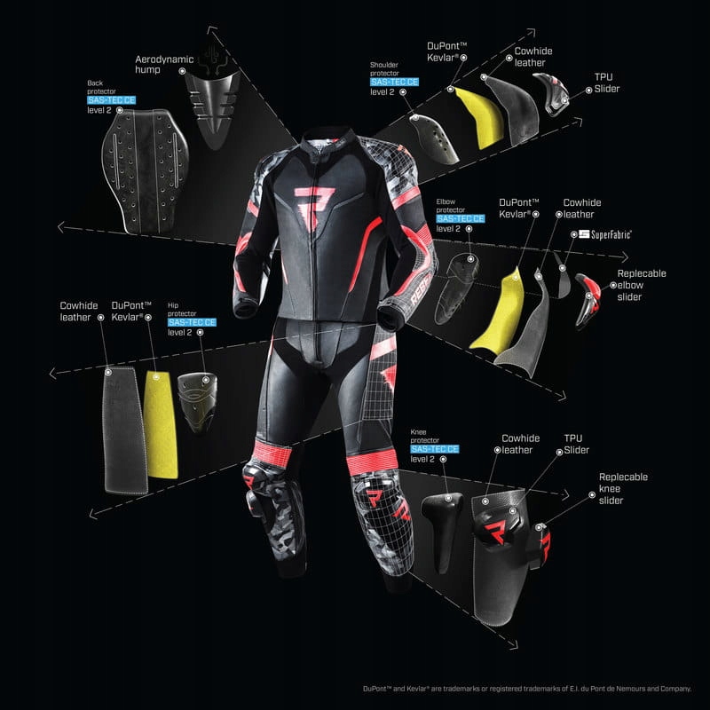 KURTKA SKÓRZANA REBELHORN REBEL BLACK ROZMIAR 46 Rozmiar 46