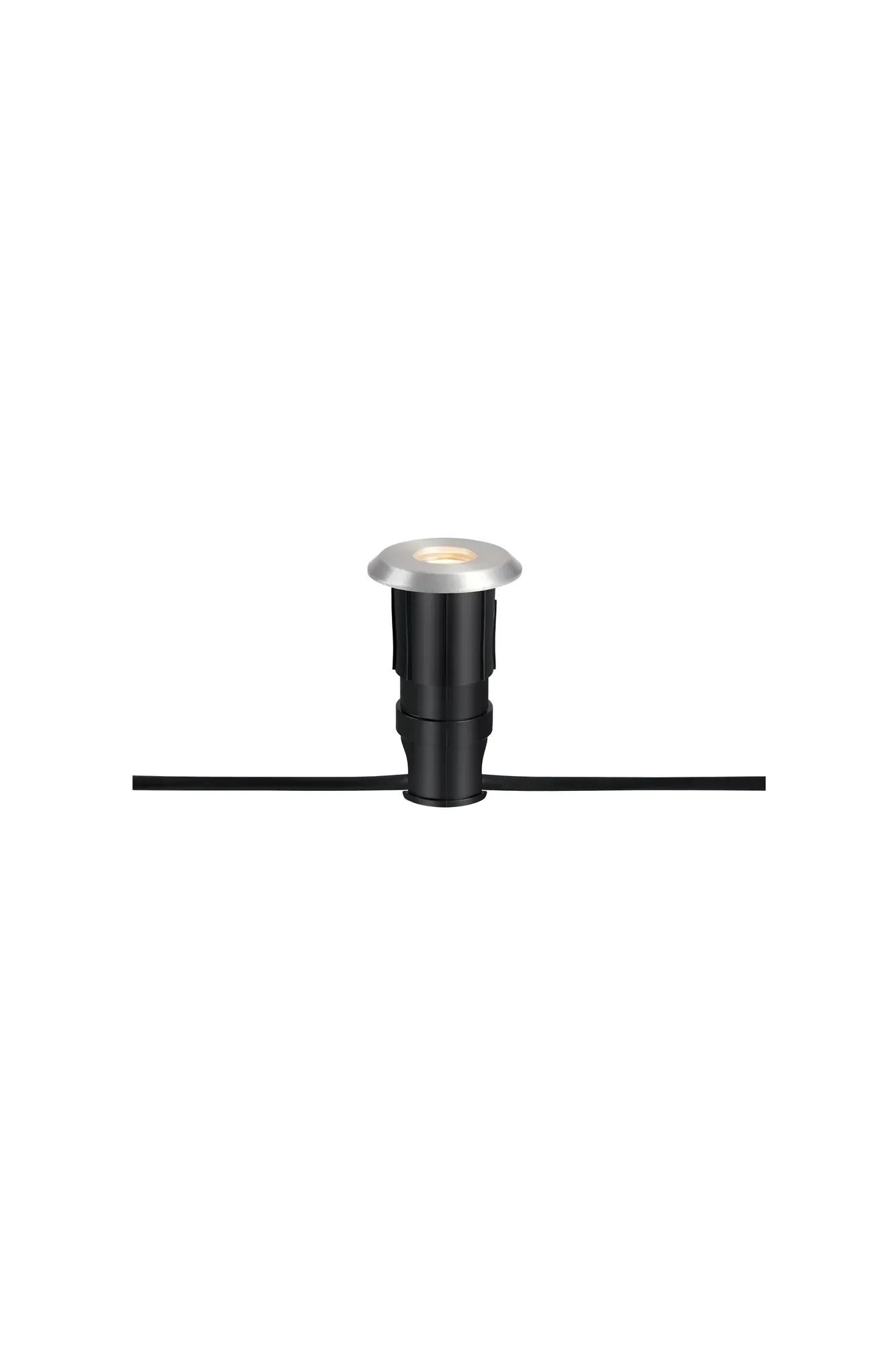 Nájezdová zápustná lampa pro systém Garden 24 0,8W Aluminum* 107716 Markslojd
