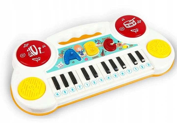 

Keyboard Dla Dzieci Organy Mikrofon Pianino 24A