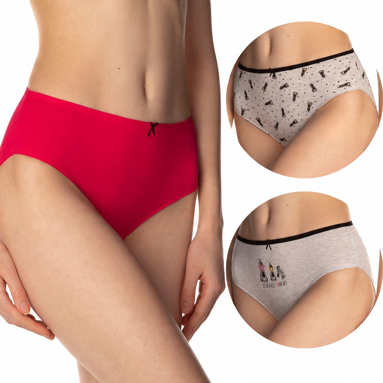

Majtki damskie figi bikini Lama L122BI31 - L