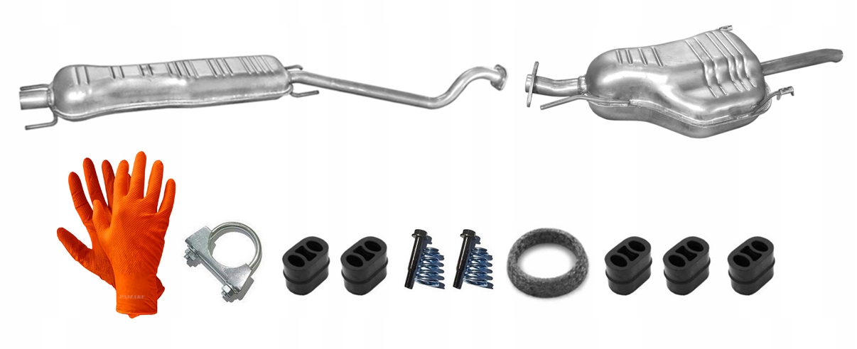 Opel Astra G 1.8 2.0 (1998-2004) Sedan Tlumič Koncový