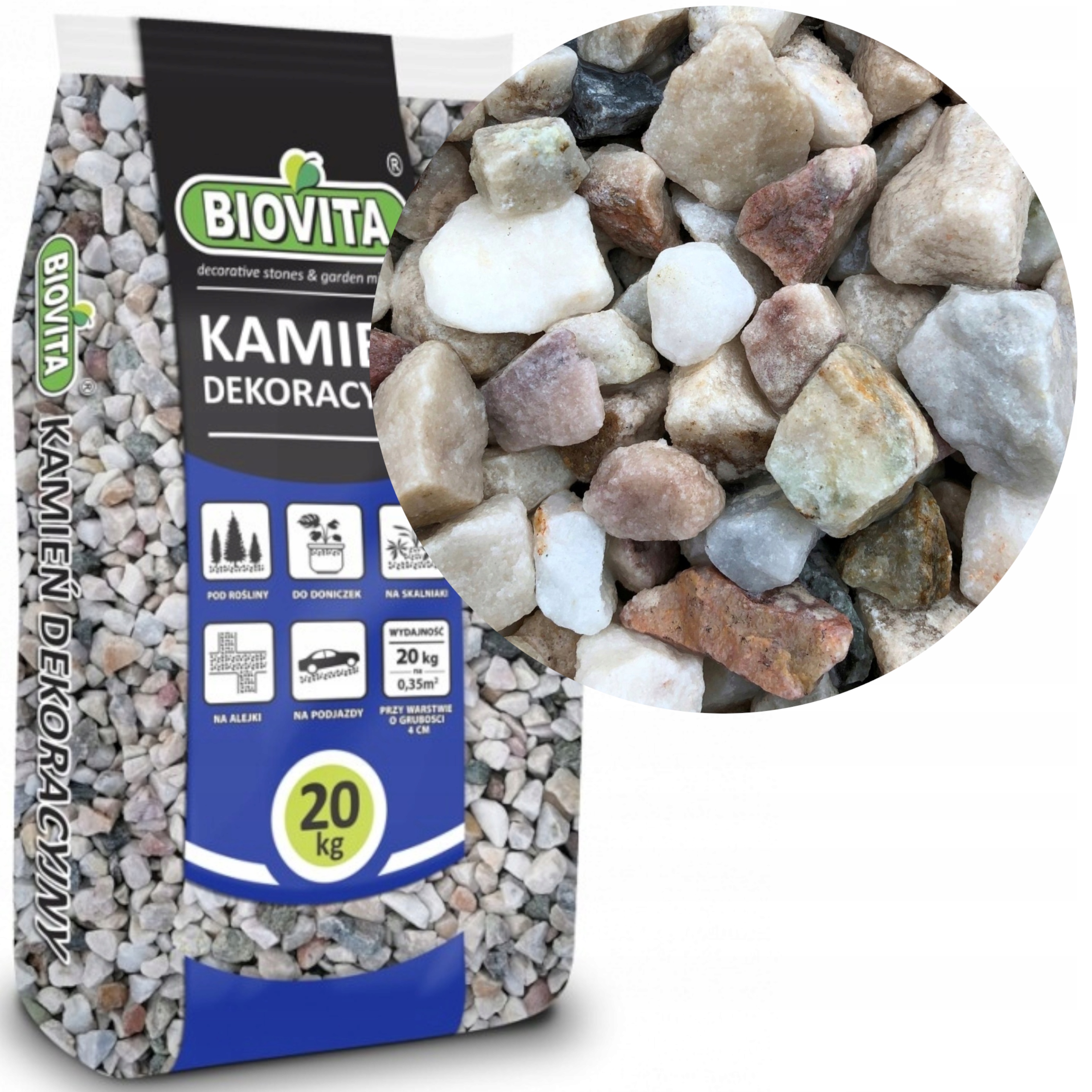 

Biovita Grys Multikolor 8-16mm 20kg