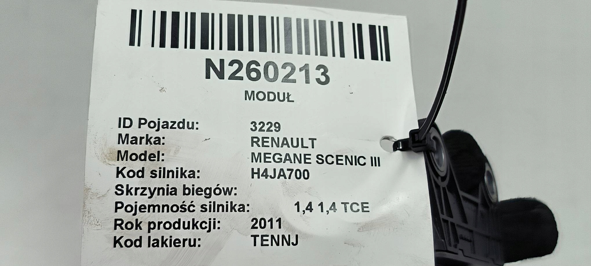 Sensor SENSOR ESP 479305259R RENAULT MEGANE SCENIC III