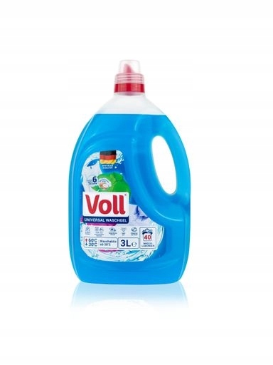 Levně 2x Gel na praní Voll Universal 40 praní 3 l