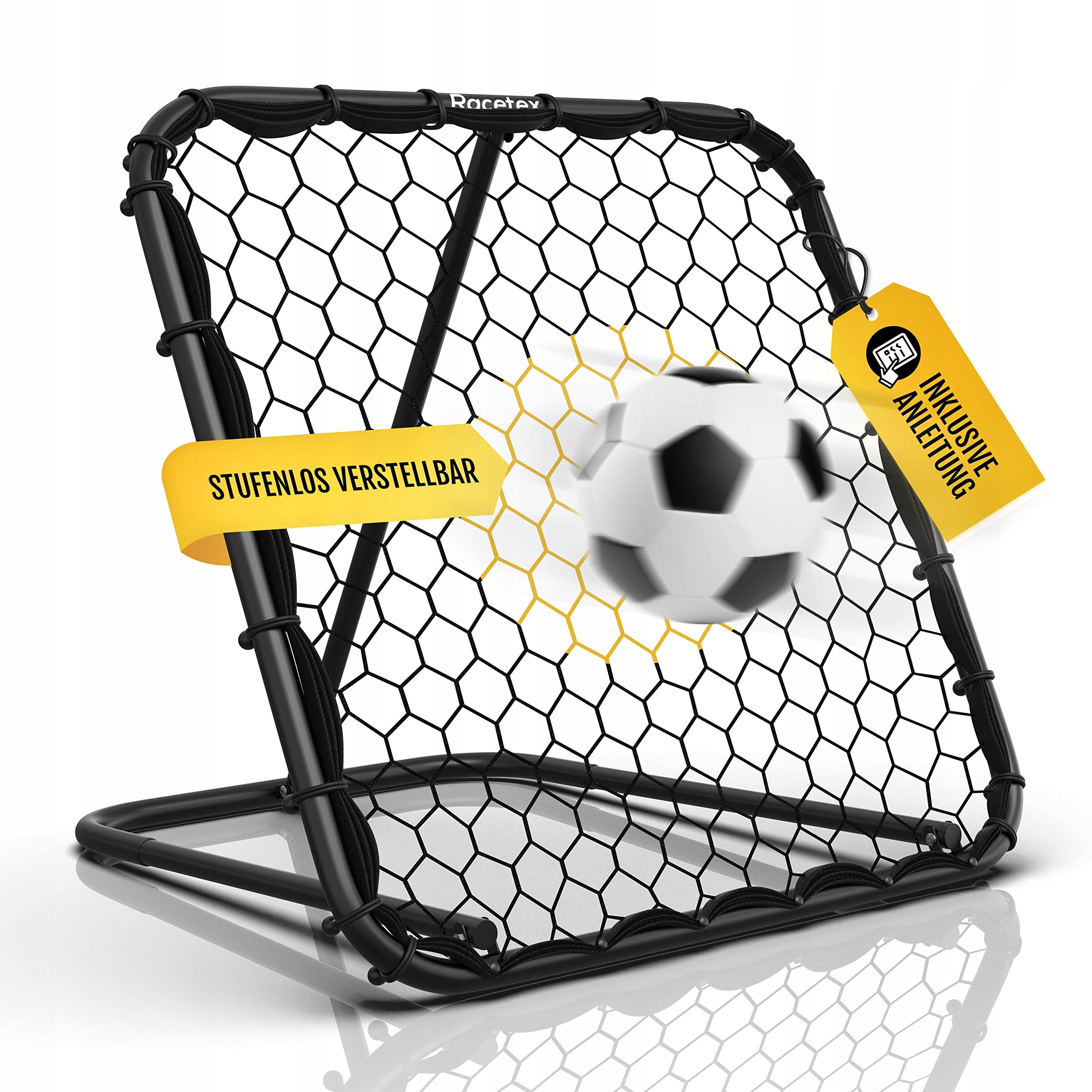 Bramka piłkarska przenośna 83 x 83 x 83 cm