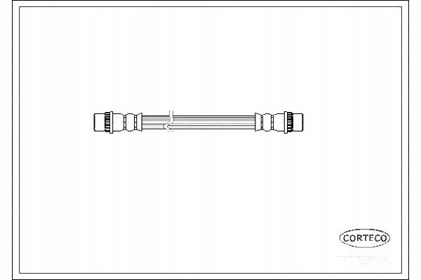 тормозной шланг renault 19 Corteco