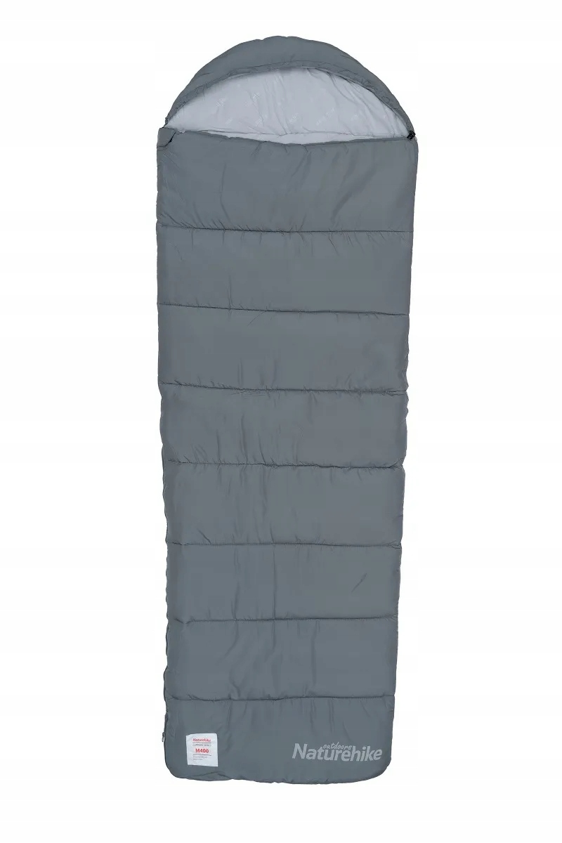 Śpiwór turystyczny Naturehike M400 NH20MSD02-GREY prawy
