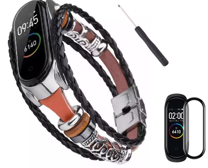 

Pasek Bransoletka Do Xiaomi MI Band 5/6 Szkło