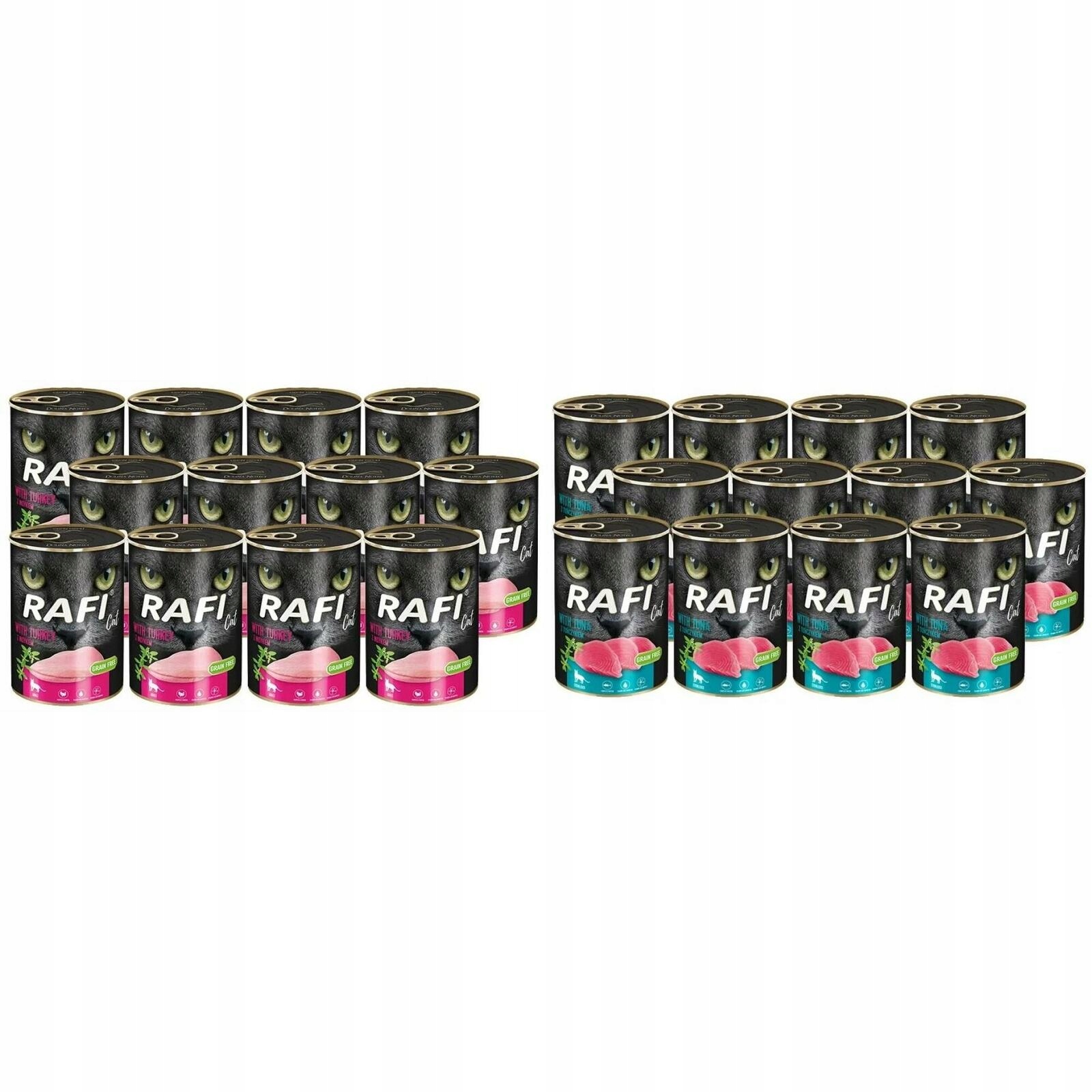 Rafi Cat Adult mokra karma dla kota MIX Smaków 24x 400g