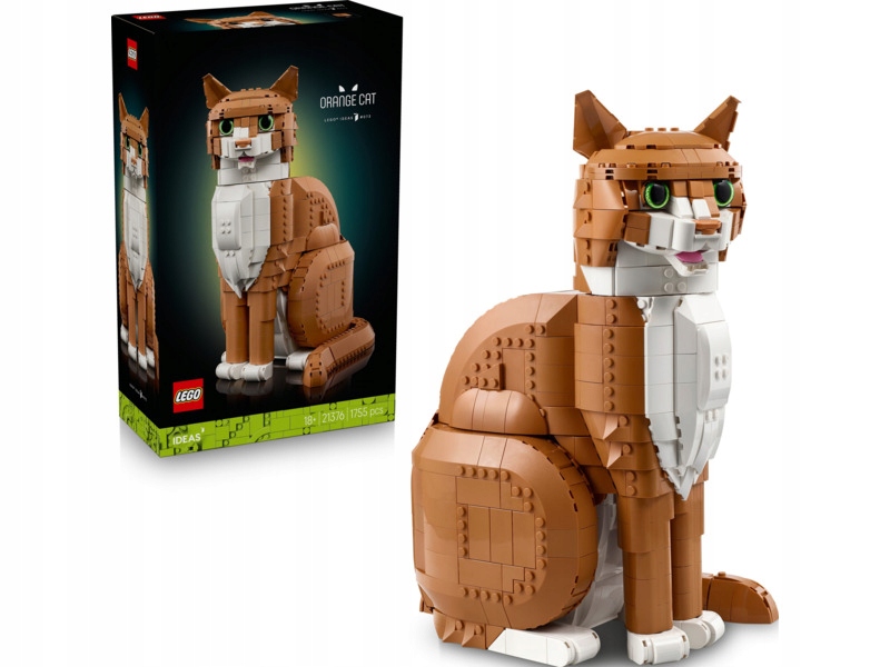 LEGO IDEAS 21376 Rudy kot