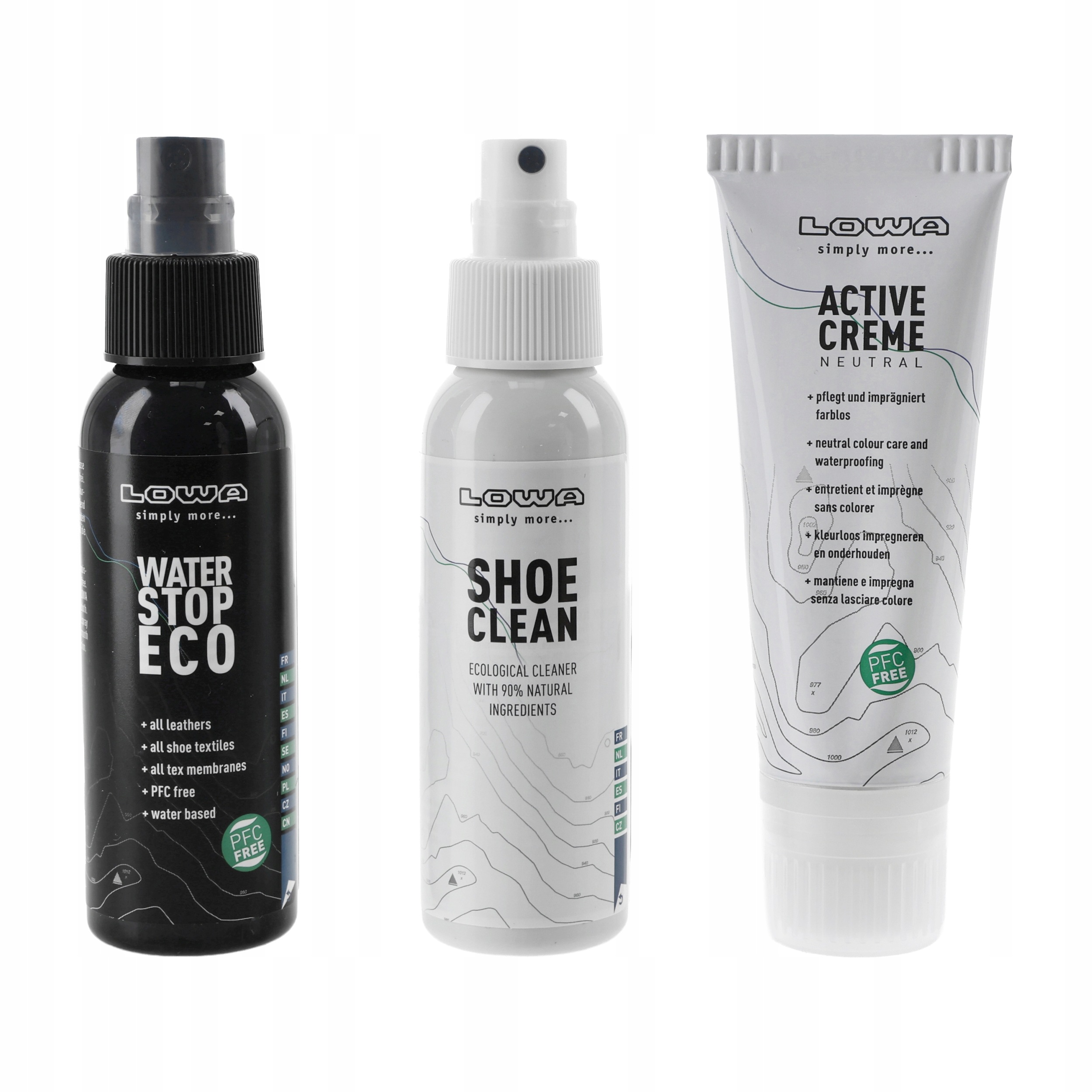 Sada Lowa pro péči o obuv Care Set Eco