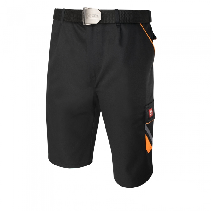 KRÓTKIE SPODENKI ROBOCZE BERMUDY PROFES BLACK 54