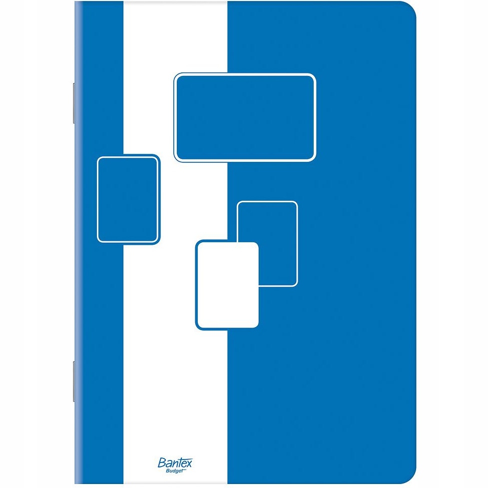 

Niebieski Zeszyt w kratkę 60 kartek A4 Bantex